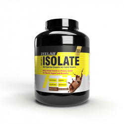ZEELAB Whey Protein Isolate Powder, Rich Chocolate