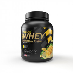 ZEELAB Athlete Whey Powder, Mango Lassi