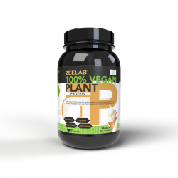 ZEELAB 100% Vegan Plant Protein, Vanilla Ice Cream